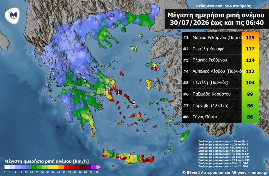 Ρέθυμνο: Κοντά σε σπίτια οι φλόγες, νέες εκκενώσεις περιοχών- Μάχη με αναζωπυρώσεις και θυελλώδεις ανέμους 2 noa-hi-gust-daily-dem.jpg
