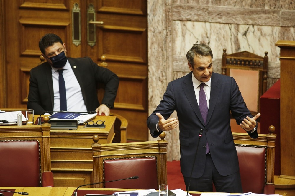 Δευτερολογία Μητσοτάκη: Δεν πρόκειται να τιμωρήσουμε κάποιο παιδί αν δεν φοράει τη μάσκα του (vid)