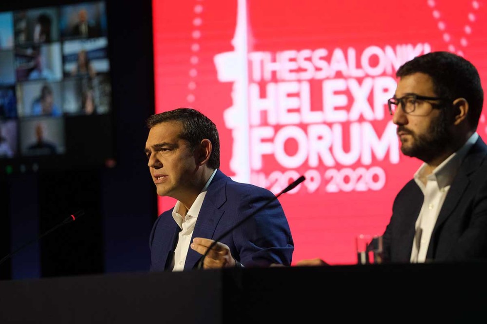 Συνέντευξη Τσίπρα μ’ ένα… Άρλεκιν