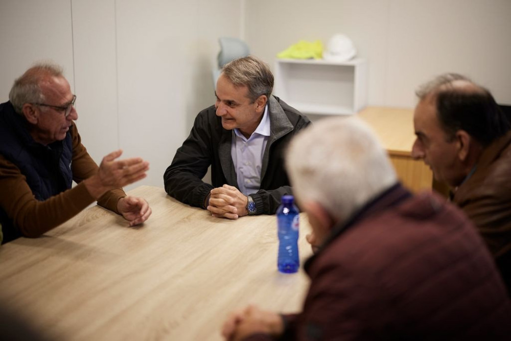 Μητσοτάκης από Λάρισα: Αφορολόγητο αγροτικό πετρέλαιο στην αντλία από 1η Νοεμβρίου