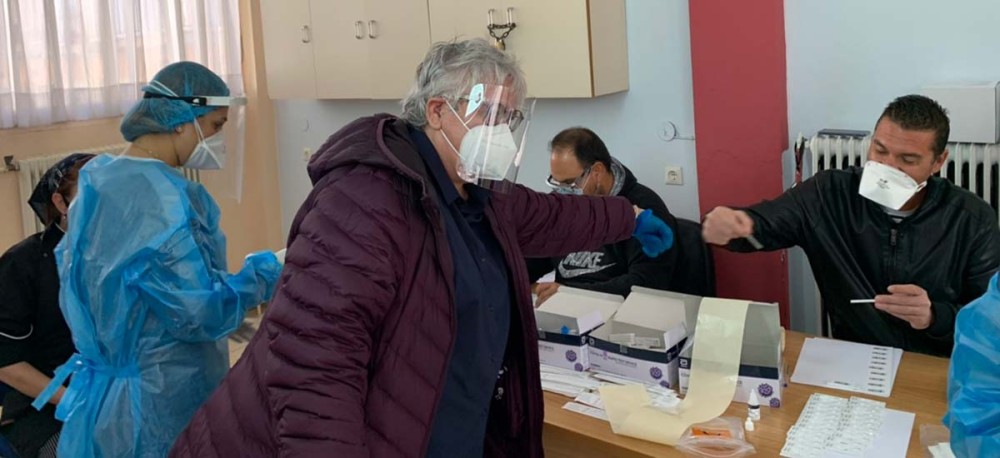 Κορωνοϊός: Μαζικά τεστ στις δομές του Κέντρου Κοινωνικής Πρόνοιας Περιφέρειας Κεντρικής Μακεδονίας