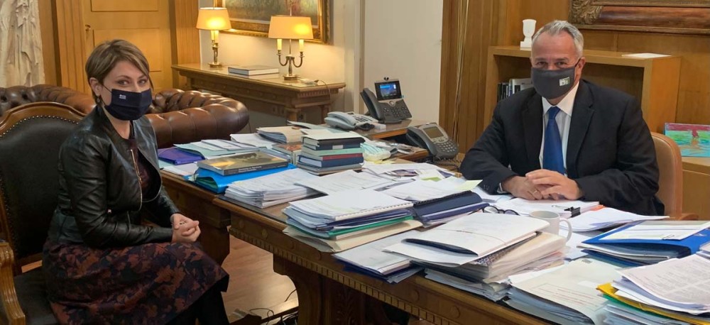 Συνάντηση Αλεξοπούλου – Βορίδη για τους αμπελοκαλλιεργητές