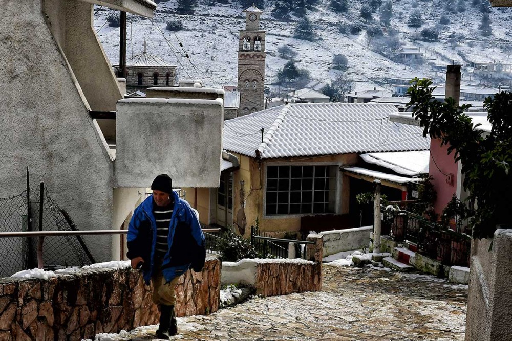 Ο &#8220;Λέανδρος&#8221; φεύγει, το ψύχος μένει-Πού θα χιονίσει