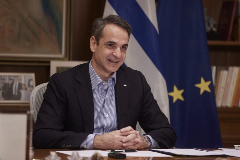 Μητσοτάκης: Ευχαριστίες στο ΙΣΝ για τη δωρεά διασωστικών μέσων