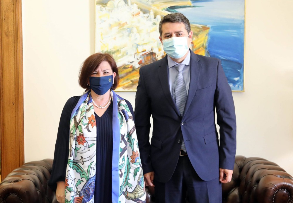 Συνάντηση Μυλωνάκη με τη γ.γ της Κοινοβουλευτικής Συνέλευσης του Συμβουλίου της Ευρώπης