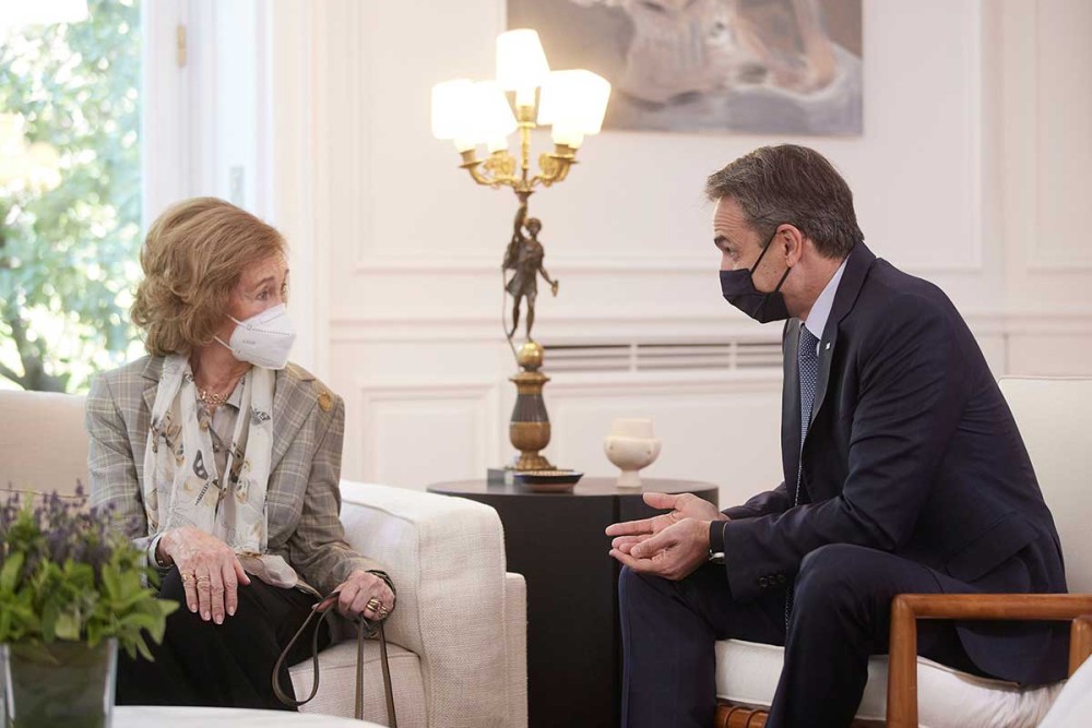 Βασίλισσα Σοφία σε Κυρ. Μητσοτάκη: «Πρέπει να σας πω: σας θαυμάζει ο κόσμος όλος»