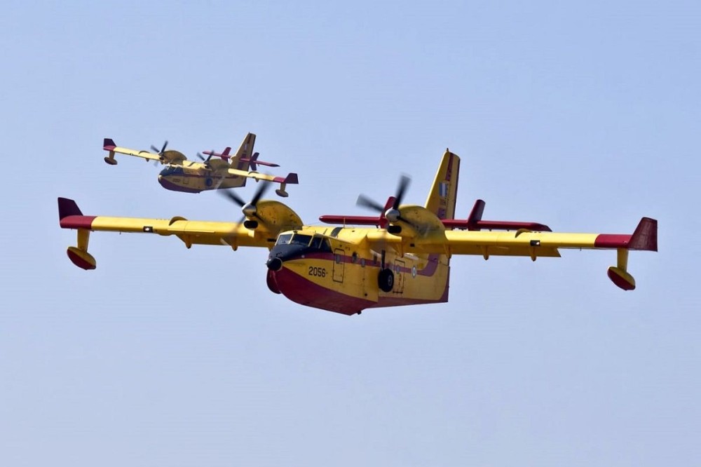 Από την Ελλάδα στην Ιταλία τα τρια γαλλικά Canadair