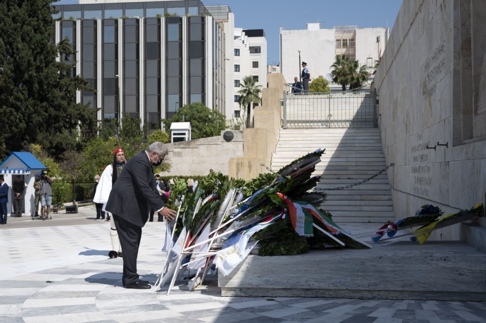 Παρουσία ΓΓ ΥΠΕΘΑ Αντώνη Οικονόμου στις Εκδηλώσεις ΣΑΛΑΜΙΝΙΑ-2021