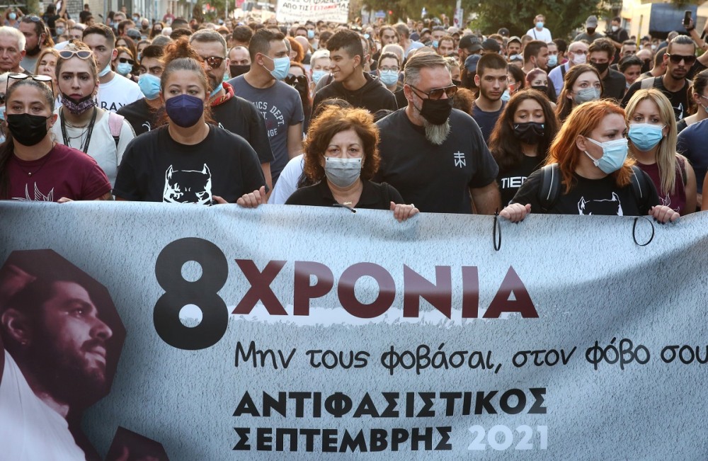 Δολοφονία Παύλου Φύσσα: Πολυπληθής αντιφασιστική συγκέντρωση