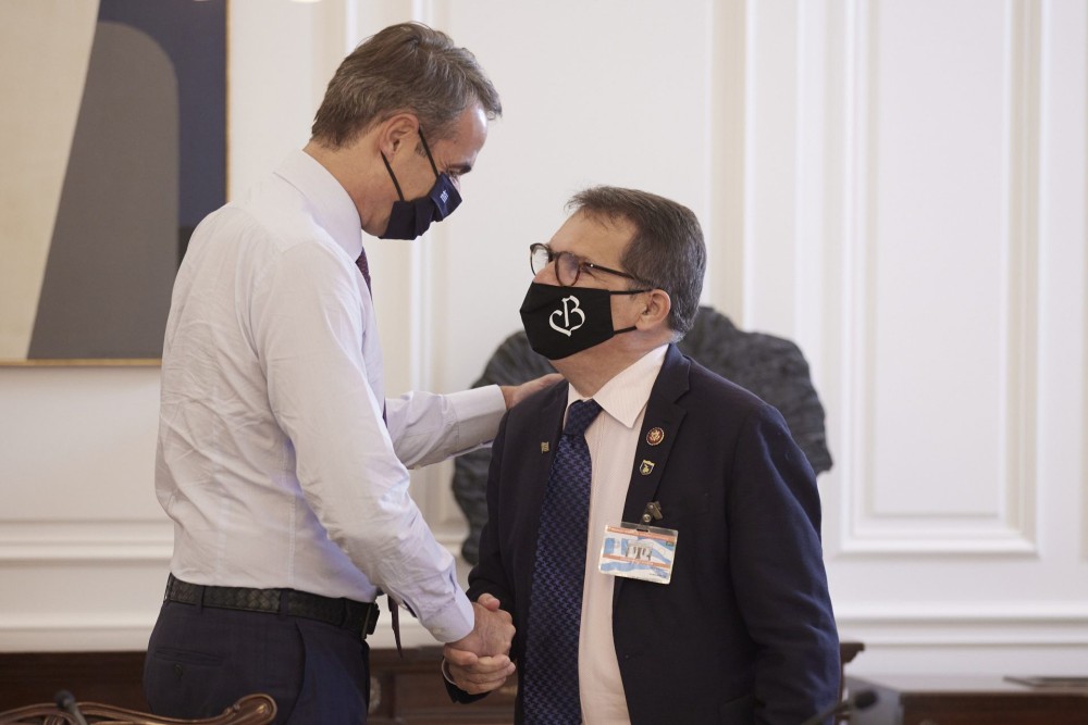 Η ενίσχυση των ελληνοαμερικανικών σχέσεων στο επίκεντρο συνάντησης Μητσοτάκη-Biliraki