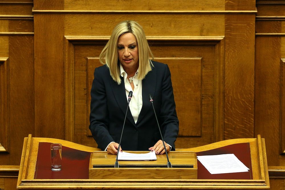 “Αδιόρθωτους” χαρακτήρισε τους Μητσοτάκη-Τσίπρα η Γεννηματά
