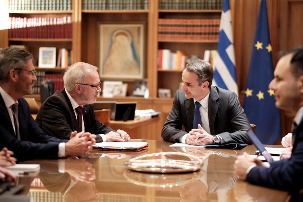Μητσοτάκης – Χόγερ συζήτησαν για επενδύσεις