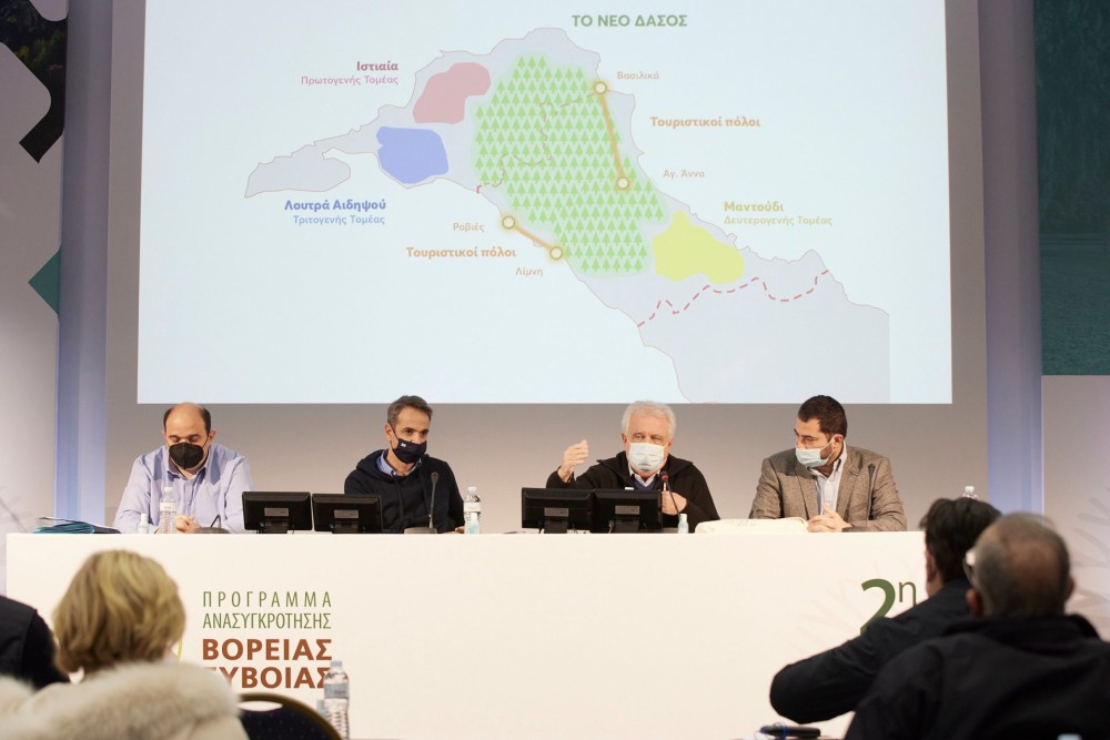 Μητσοτάκης από Αιδηψό: Ευκαιρία να ξαναγεννηθεί ο τόπος και να χτιστεί το μέλλον της Β. Εύβοιας