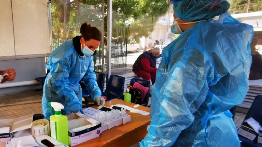 Πού θα πραγματοποιηθούν δωρεάν rapid test το Σάββατο