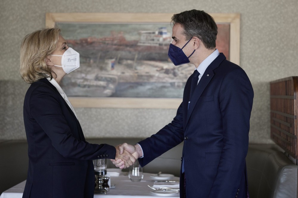 Μητσοτάκης: Γεύμα με την υποψήφια των Ρεπουμπλικάνων για την προεδρία της Γαλλίας (pics)