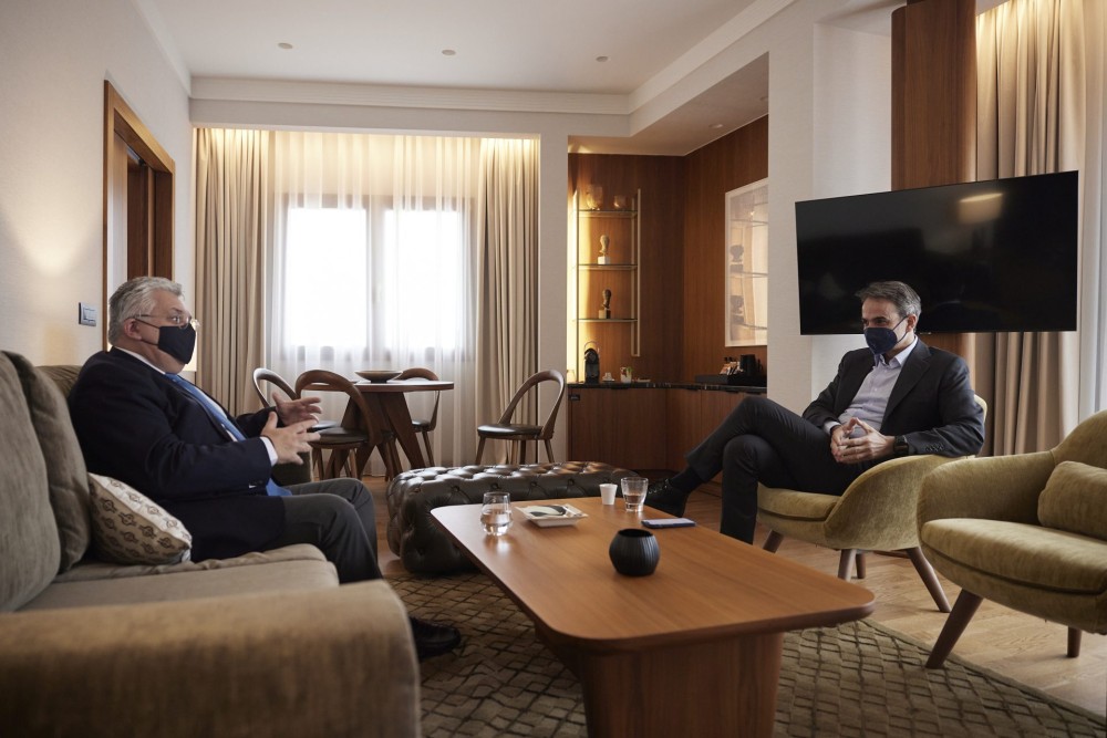 Με τον πρύτανη του ΑΠΘ ο πρωθυπουργός: Η ασφάλεια των ΑΕΙ θα ολοκληρωθεί με την Πανεπιστημιακή Αστυνομία