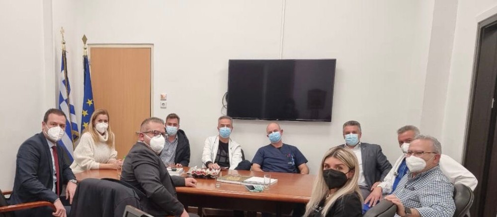 Στον «Αγιο Σάββα» αντιπροσωπεία της Νέας Δημοκρατίας