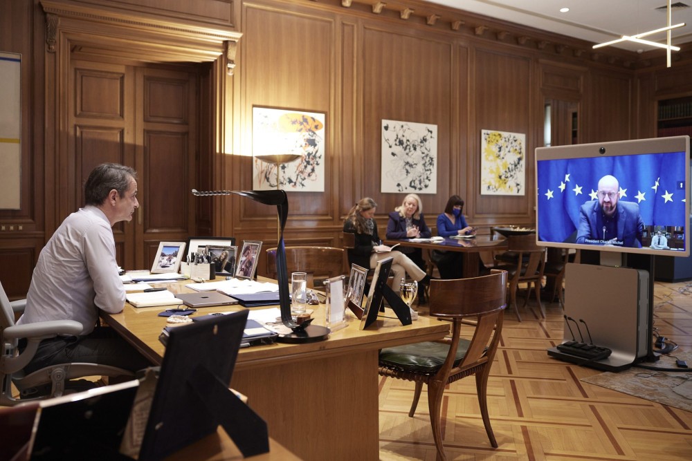 Ουκρανικό: Έκτακτη τηλεδιάσκεψη Μητσοτάκη με τους ηγέτες της ΕΕ
