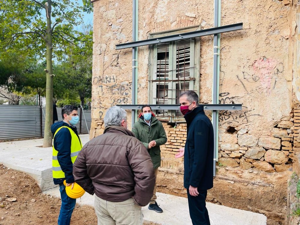 Δήμος Αθηναίων: Ξεκίνησαν οι πρώτες εργασίες αναστήλωσης της &#8220;Βίλας Κλωναρίδη&#8221;