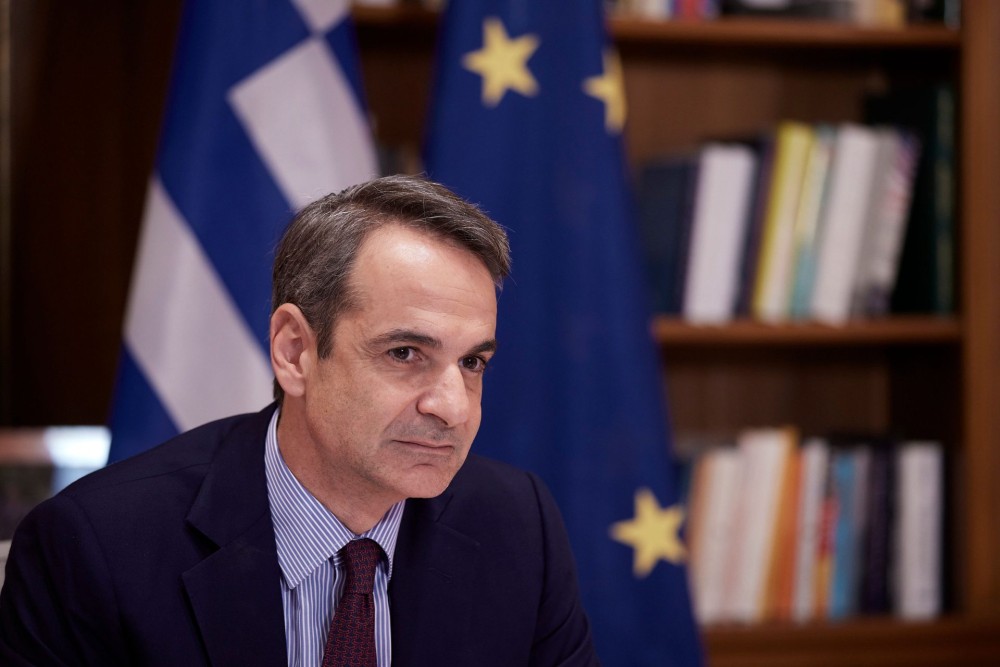 Σε συζήτηση για τις ελληνογερμανικές οικονομικές σχέσεις ο Κυριάκος Μητσοτάκης