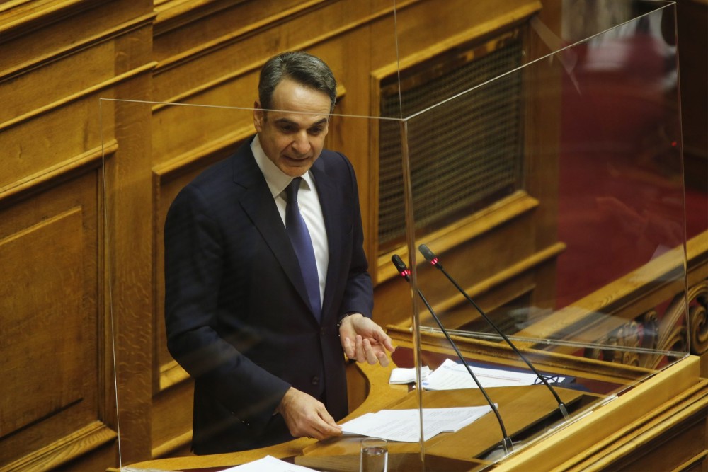 O πρωθυπουργός ενημερώνει την Βουλή για την Ουκρανία