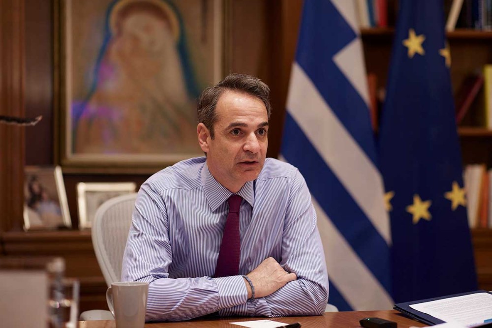 Tηλεφωνική επικοινωνία του Πρωθυπουργού με τον Διάδοχο του Θρόνου του Άμπου Ντάμπι