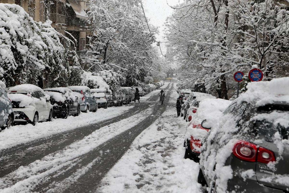 Πολικές θερμοκρασίες και πυκνές χιονοπτώσεις φέρνει η κακοκαιρία «Φίλιππος»