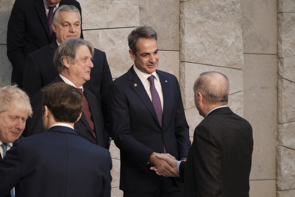 Το τετ α τετ Μητσοτάκη – Ερντογάν στη σύνοδο του ΝΑΤΟ
