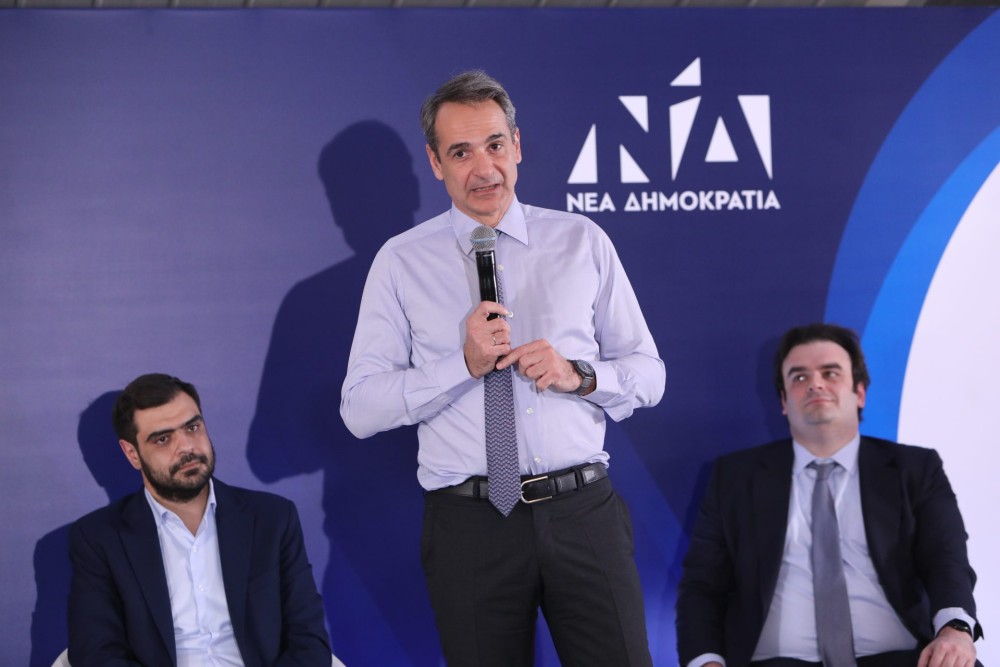 Μητσοτάκης: Μόνο η ΝΔ μπορεί να εγγυηθεί τη σταθερότητα