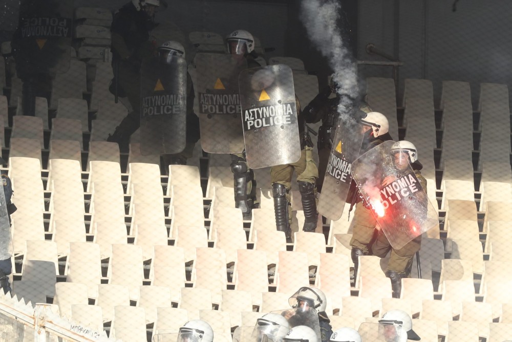 Σύλληψη 17 ατόμων στον τελικό κυπέλλου ποδοσφαίρου