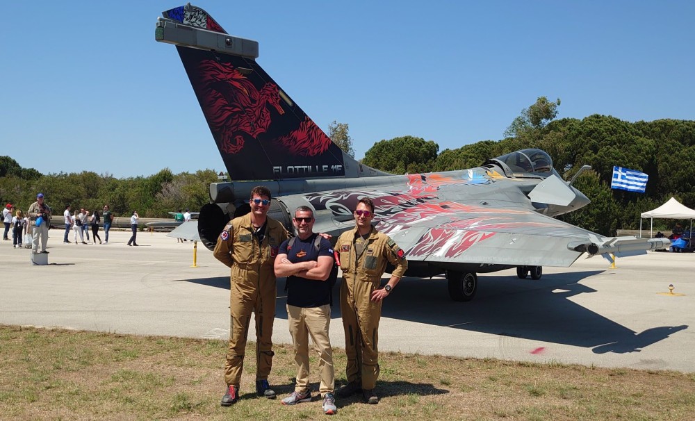 Οι Top Gun πιλότοι του Γαλλικού Ναυτικού σε …δράση «Τίγρεως» στην Ελλάδα