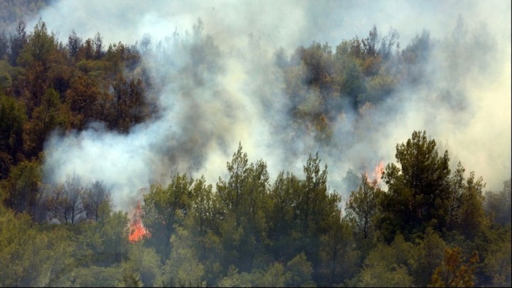 Φωτιά στον Άγιο Στέφανο-Πληροφορίες για τραυματία