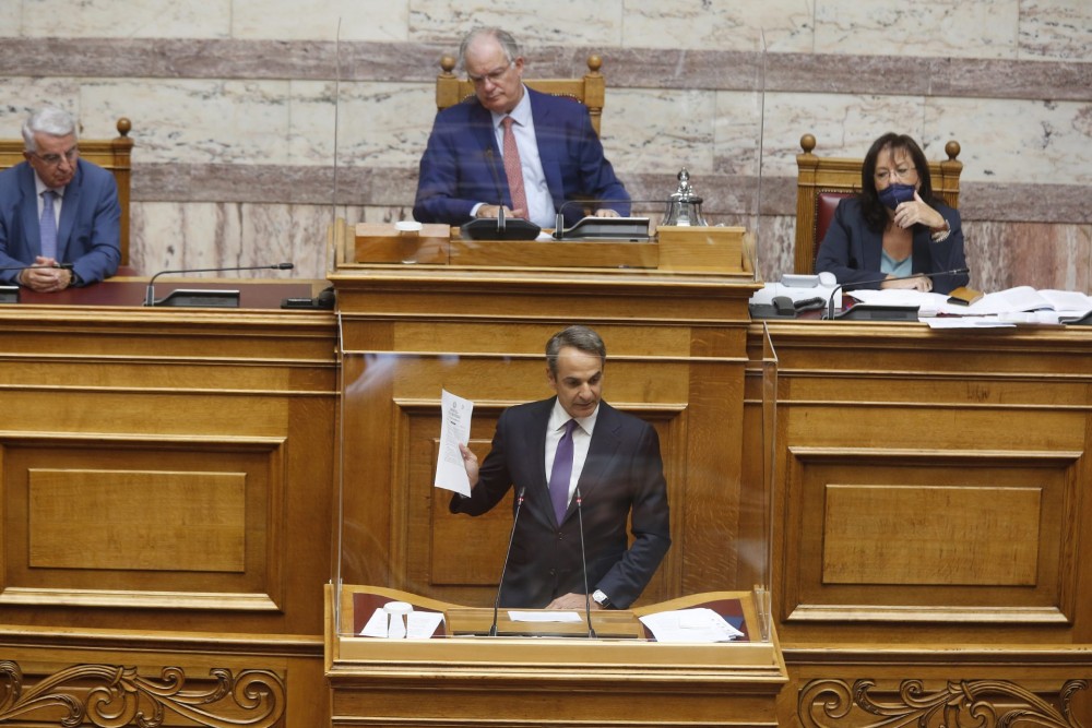 Επίθεση Μητσοτάκη σε ΣΥΡΙΖΑ-ΠΑΣΟΚ: Δίνετε απλόχερα επιχειρήματα σε όσους θέλουν την Ελλάδα αδύναμη