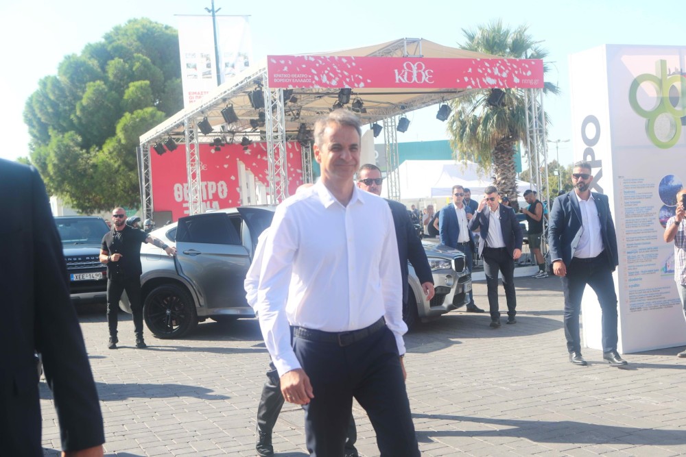 Σε Πέλλα και Εδεσσα ο Κυριάκος Μητσοτάκης