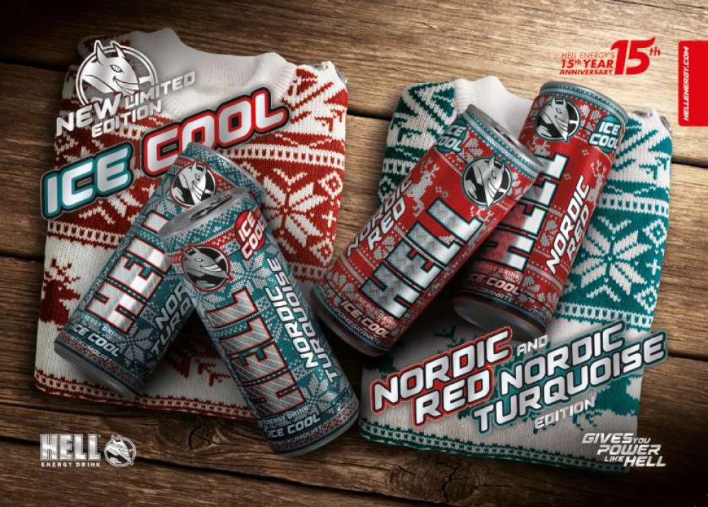 Οι δυο νέες Ice Cool γεύσεις της HELL ENERGY σε συσκευασίες που προκαλούν εντυπώσεις!