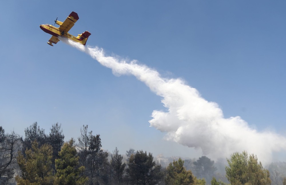 Υπό μερικό έλεγχο η φωτιά στη Μεσσηνία