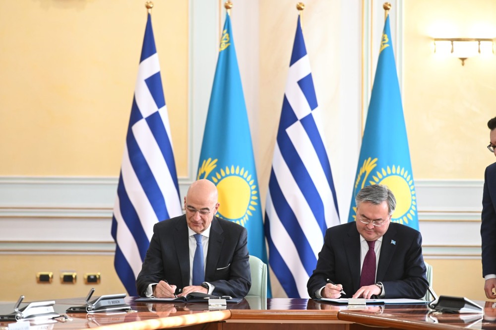 Δένδιας: Ο αναθεωρητισμός δε θα γίνει ανεκτός τον 21ο αιώνα – Αξιόπιστος ενεργειακός εταίρος το Καζακστάν