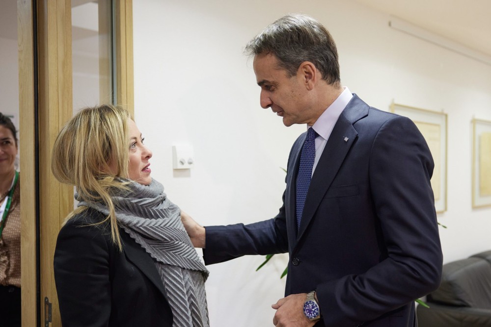 Μελόνι: Με τον Κυρ. Μητσοτάκη υπάρχει στενή σχέση-Εξαιρετική η συνεργασία των δυο κυβερνήσεων
