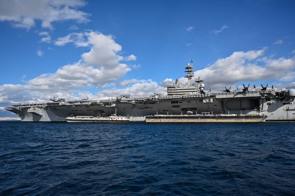 Στη Σούδα το αμερικανικό αεροπλανοφόρο USS George H.W. Bush