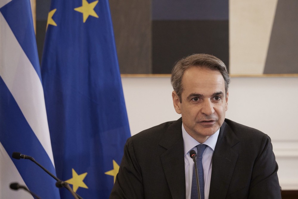 Σε εκδήλωση της ελληνικής αναπτυξιακής τράπεζας ο Μητσοτάκης