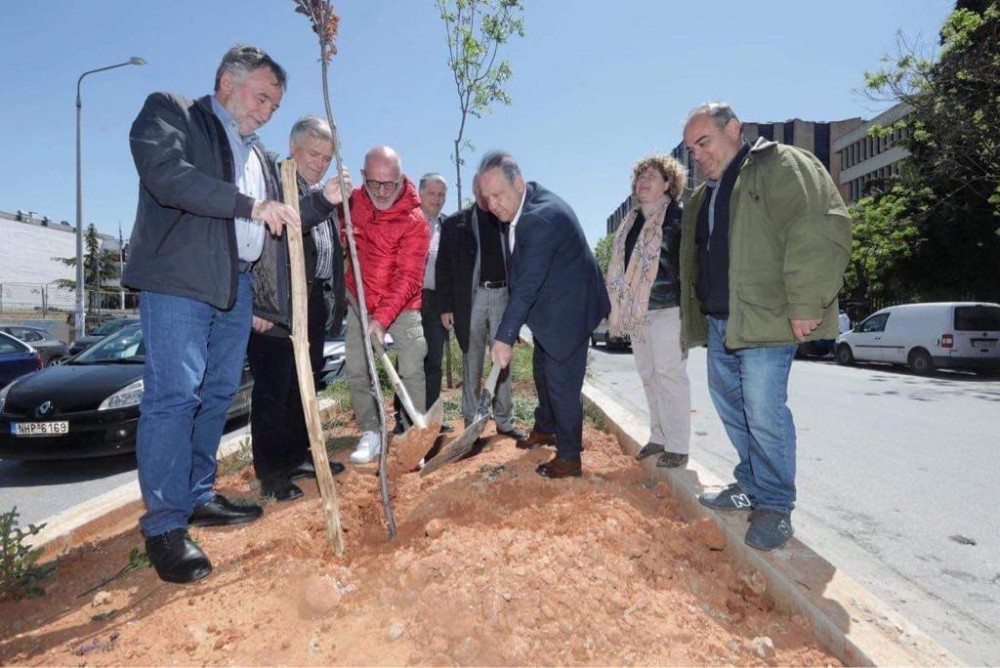 Θεσσαλονίκη: ένας πνεύμονας πρασίνου στη μνήμη των θυμάτων της τραγωδίας στα Τέμπη