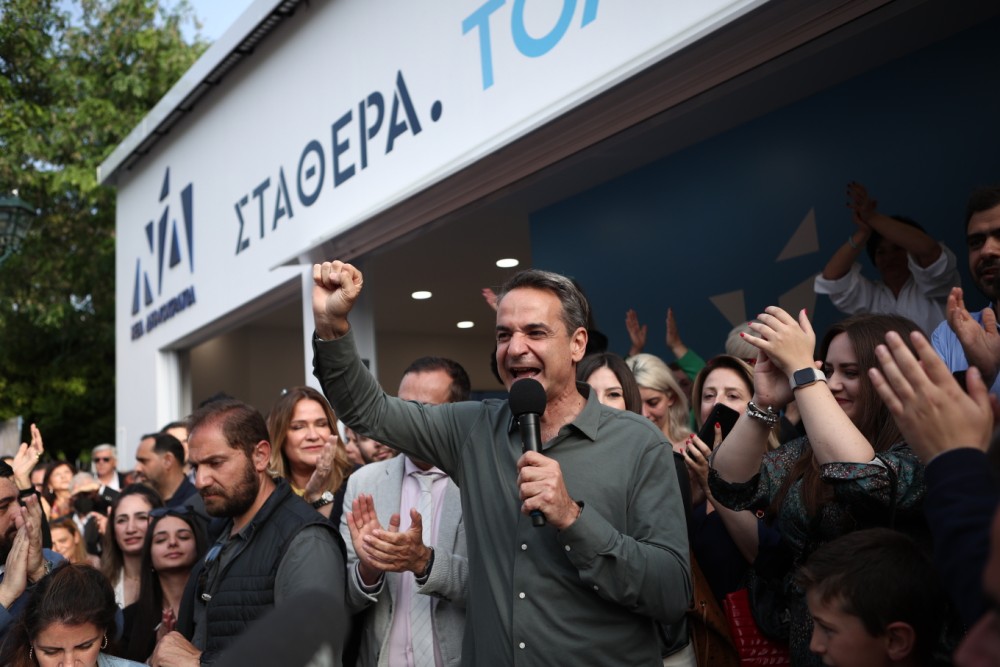 Εκλογές 2023&#x2F;Δημοσκόπηση Opinion Poll: σταθερό προβάδισμα 6,4% για τη Νέα Δημοκρατία