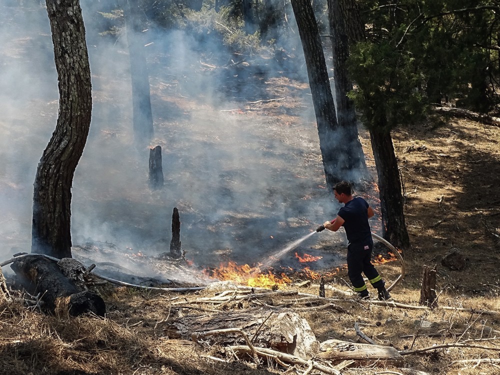 Φωτιές - Ρόδος: βελτιωμένη η εικόνα της Πυροσβεστικής - Χωρίς ενεργό μέτωπο