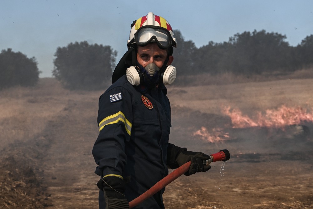 Κρήτη: υπό έλεγχο η φωτιά στην περιοχή ανάμεσα σε Βενεράτο και Κυπαρίσσι