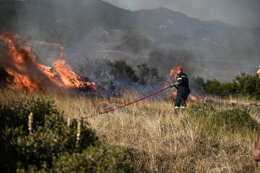 Οι περιοχές που υπάρχει υψηλός κίνδυνος πυρκαγιάς σήμερα – Ο χάρτης της Πολιτικής Προστασίας