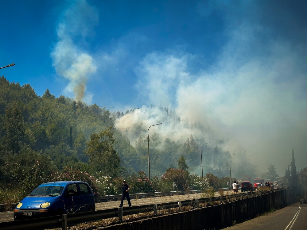 Ηλεία: πολύ καλή η εικόνα στις τρεις φωτιές - Μία σύλληψη για απόπειρα εμπρησμού