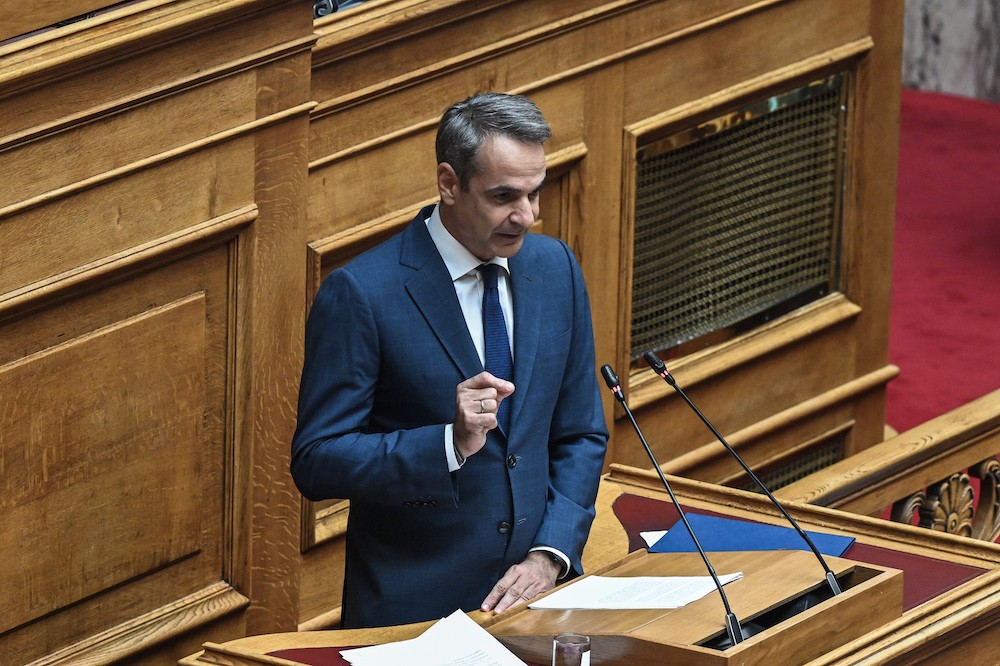 Βουλή: Ο Κυριάκος Μητσοτάκης εγκαλεί τον Δημήτρη Κουτσούμπα για την άθλια τοποθέτησή του