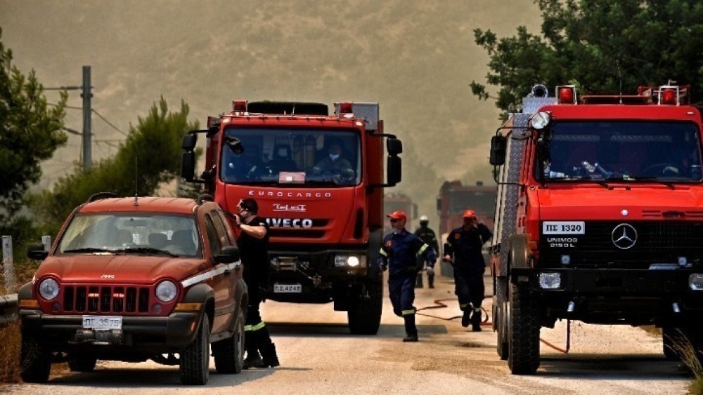 Υπό έλεγχο η φωτιά στη Χίο