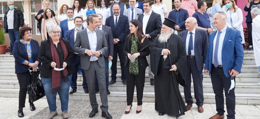 Μητσοτάκης: Επίσκεψη στο Θεραπευτήριο «Ο Άγ. Παντελεήμων» και στη BETA CAE Systems