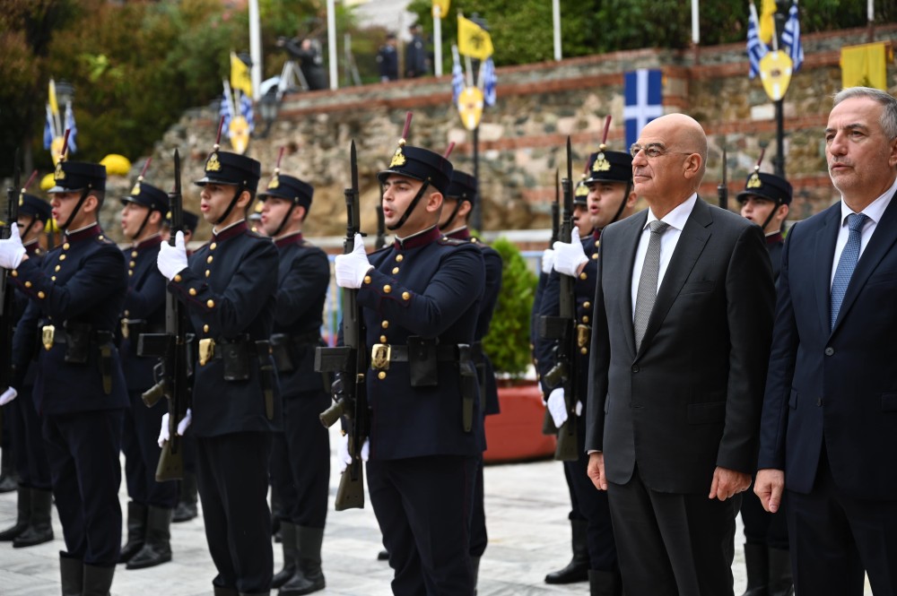 Θεσσαλονίκη: ο Νίκος Δένδιας στις εκδηλώσεις για την επέτειο της απελευθέρωσης και τον εορτασμό του Αγίου Δημητρίου